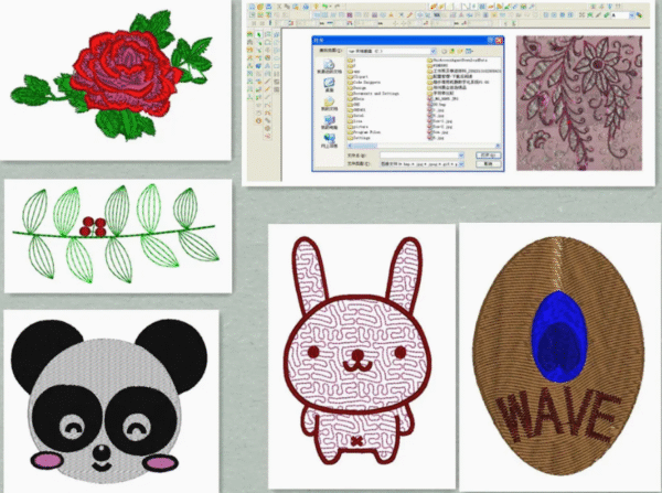 Wonyo Embroidery Software for Pattern Design